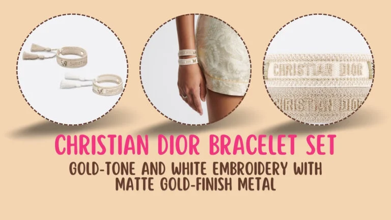 Christian Dior Bracelet Set